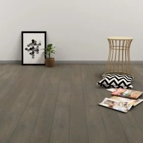Selbstklebende PVC-Bodendielen 4,46 m² 3 mm grau und braun von vidaXL, Böden und Teppiche - Ref: Foro24-143876, Preis: 90,64 ...