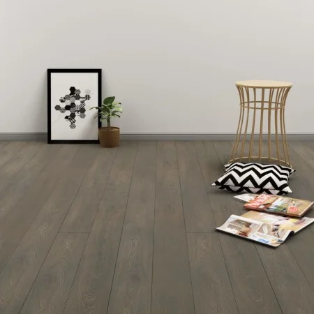Selbstklebende PVC-Bodendielen 4,46 m² 3 mm grau und braun von vidaXL, Böden und Teppiche - Ref: Foro24-143876, Preis: 90,64 ...