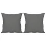 Sofá de 3 plazas con cojines tela microfibra gris oscuro 180 cm de , Sofás - Ref: Foro24-3200979, Precio: 330,55 €, Descuento: %