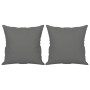 Sofá de 3 plazas con cojines tela microfibra gris oscuro 180 cm de , Sofás - Ref: Foro24-3200979, Precio: 339,22 €, Descuento: %