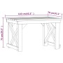 Juego de comedor de jardín 3 piezas madera de pino impregnada de , Conjuntos de jardín - Ref: Foro24-3096616, Precio: 371,06 ...