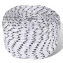 Polyester braided rope 10 mm 250 mm white by vidaXL, Ropes and metal cords - Ref: Foro24-143793, Price: 112,68 €, Discount: %