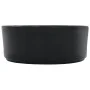 Lavabo 36x14 cm cerámica negro de vidaXL, Lavabos - Ref: Foro24-143910, Precio: 57,04 €, Descuento: %
