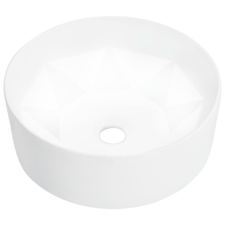 Lavabo 36x14 cm cerámica blanco de vidaXL, Lavabos - Ref: Foro24-143909, Precio: 59,94 €, Descuento: %