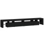 Mueble de TV con luces LED Negro 260x36,5x40 cm de , Muebles TV - Ref: Foro24-3152819, Precio: 177,62 €, Descuento: %
