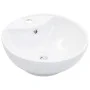 Waschbecken mit Überlauf 46,5x18 cm aus weißer Keramik von vidaXL, Sinkt - Ref: Foro24-143903, Preis: 71,81 €, Rabatt: %