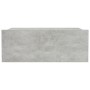 Mesita de noche flotante contrachapada gris hormigón 40x30x15cm de vidaXL, Mesitas de noche - Ref: Foro24-800314, Precio: 25,...