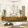 2-seater sofa bed with two brown velvet cushions by , Sofas - Ref: Foro24-337590, Price: 285,23 €, Discount: %