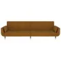 2-seater sofa bed with two brown velvet cushions by , Sofas - Ref: Foro24-337590, Price: 285,23 €, Discount: %