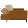 2-Sitzer-Schlafsofa mit zwei braunen Samtkissen von , Sofas - Ref: Foro24-337590, Preis: 285,23 €, Rabatt: %