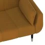2-seater sofa bed with two brown velvet cushions by , Sofas - Ref: Foro24-337590, Price: 285,23 €, Discount: %