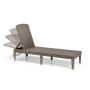 Keter Tumbona Jaipur color capuchino 235163 de , Tumbonas - Ref: Foro24-420018, Precio: 90,21 €, Descuento: %