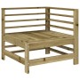 Juego de sofás de jardín 5 piezas madera de pino impregnada de , Conjuntos de jardín - Ref: Foro24-3186563, Precio: 281,75 €,...