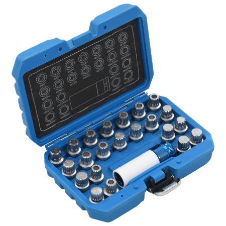 Juego de llaves de bloqueo de llantas 23 piezas para VAG de vidaXL, Herramientas de mano - Ref: Foro24-210490, Precio: 80,73 ...