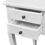 Escritorio francés de madera con patas curvadas y 5 cajones de , Escritorios - Ref: Foro24-241734, Precio: 236,25 €, Descuent...