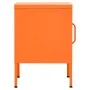 Nachttisch aus orangefarbenem Stahl, 35 x 35 x 51 cm von , Nachttische - Ref: Foro24-336210, Preis: 73,48 €, Rabatt: %
