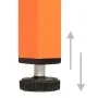 Nachttisch aus orangefarbenem Stahl, 35 x 35 x 51 cm von , Nachttische - Ref: Foro24-336210, Preis: 73,48 €, Rabatt: %