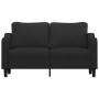 Sofá de 2 plazas de tela negro 140 cm de , Sofás - Ref: Foro24-359363, Precio: 224,14 €, Descuento: %