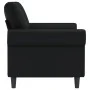 Sofá de 2 plazas de cuero sintético negro 120 cm de , Sofás - Ref: Foro24-359499, Precio: 232,15 €, Descuento: %