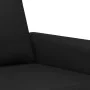 Sofá de 2 plazas de cuero sintético negro 120 cm de , Sofás - Ref: Foro24-359499, Precio: 232,15 €, Descuento: %