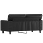 Sofá de 2 plazas de cuero sintético negro 120 cm de , Sofás - Ref: Foro24-359412, Precio: 273,85 €, Descuento: %