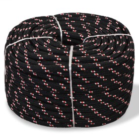 Cuerda marina de polipropileno 6 mm 500 m negra de vidaXL, Sogas y cuerdas metálicas - Ref: Foro24-143808, Precio: 62,12 €, D...