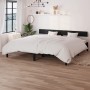 Estructura de cama madera maciza Super King negra 180x200 cm de , Camas y somieres - Ref: Foro24-810166, Precio: 153,10 €, De...