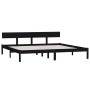 Estructura de cama madera maciza Super King negra 180x200 cm de , Camas y somieres - Ref: Foro24-810166, Precio: 153,10 €, De...