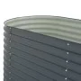 Arriate de acero galvanizado gris 400x80x81 cm de vidaXL, Maceteros y jardineras - Ref: Foro24-45521, Precio: 284,27 €, Descu...