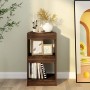 Estantería/divisor de espacios roble marrón 40x30x72 cm de , Librerías y estanterías - Ref: Foro24-813586, Precio: 41,68 €, D...