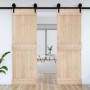 Puerta NARVIK madera maciza pino 70x210 cm de , Puertas - Ref: Foro24-154430, Precio: 117,70 €, Descuento: %