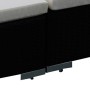 Set muebles de jardín y cojines 6 piezas ratán sintético negro de , Conjuntos de jardín - Ref: Foro24-42086, Precio: 473,10 €...
