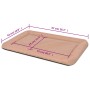 Colchón para perro tamaño L beige de , Camas para perros - Ref: Foro24-170468, Precio: 22,00 €, Descuento: %