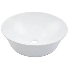 Lavabo 41x12,5 cm cerámica blanco de vidaXL, Lavabos - Ref: Foro24-143907, Precio: 48,36 €, Descuento: %