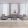 Juego de sofás 3 piezas tela gris taupe de , Sofás - Ref: Foro24-3201873, Precio: 775,05 €, Descuento: %