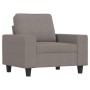 Juego de sofás 3 piezas tela gris taupe de , Sofás - Ref: Foro24-3201873, Precio: 775,05 €, Descuento: %