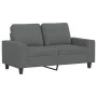 Juego de sofás 3 piezas tela gris oscuro de , Sofás - Ref: Foro24-3201867, Precio: 722,25 €, Descuento: %