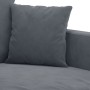 Juego de sofás con cojines 2 piezas terciopelo gris oscuro de , Sofás - Ref: Foro24-3201721, Precio: 463,65 €, Descuento: %