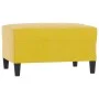 Juego de sofás con cojines 3 piezas terciopelo amarillo de , Sofás - Ref: Foro24-3201716, Precio: 434,23 €, Descuento: %