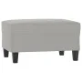 Juego de sofás con cojines 3 piezas tela microfibra gris claro de , Sofás - Ref: Foro24-3202357, Precio: 656,43 €, Descuento: %