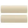 Sofa set with cushions 2 pieces cream fabric by , Sofas - Ref: Foro24-3201852, Price: 541,15 €, Discount: %