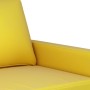 Juego de sofás con cojines 3 piezas terciopelo amarillo de , Sofás - Ref: Foro24-3201960, Precio: 703,94 €, Descuento: %