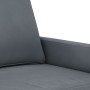 Juego de sofás con cojines 3 piezas terciopelo gris oscuro de , Sofás - Ref: Foro24-3201955, Precio: 629,39 €, Descuento: %