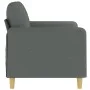 Sofá de 2 plazas de tela gris oscuro 120 cm de , Sofás - Ref: Foro24-359471, Precio: 235,90 €, Descuento: %