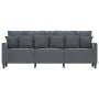 Sofá de 3 plazas terciopelo gris oscuro 180 cm de , Sofás - Ref: Foro24-359314, Precio: 254,40 €, Descuento: %