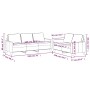 Juego de sofás con cojines 2 piezas terciopelo rojo tinto de , Sofás - Ref: Foro24-3201520, Precio: 444,78 €, Descuento: %