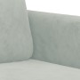 Sofá de 3 plazas terciopelo gris claro 180 cm de , Sofás - Ref: Foro24-359452, Precio: 242,29 €, Descuento: %
