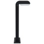 Lámpara LED de pared para jardín ovalada negra 9 W de vidaXL, Iluminación de exterior - Ref: Foro24-45653, Precio: 46,89 €, D...