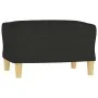3-piece black fabric sofa set with cushions by , Sofas - Ref: Foro24-3202098, Price: 487,01 €, Discount: %