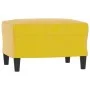 Juego de sofás 3 piezas terciopelo amarillo de , Sofás - Ref: Foro24-3202030, Precio: 553,12 €, Descuento: %